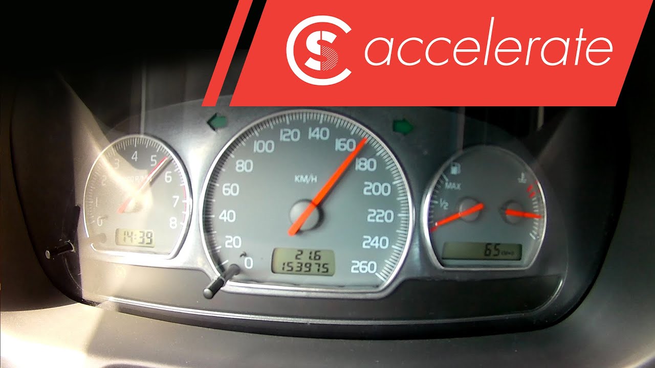 Volvo S40 1.8 - Acceleration 0-160