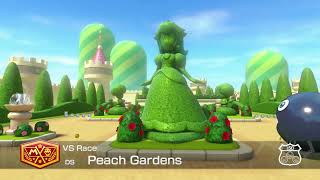 Mario Kart 8 Deluxe: DS Peach Gardens [1080 HD]