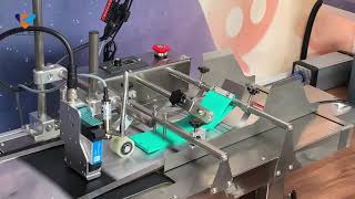 mini paging machine with online inkjet printer carton,plastic bags