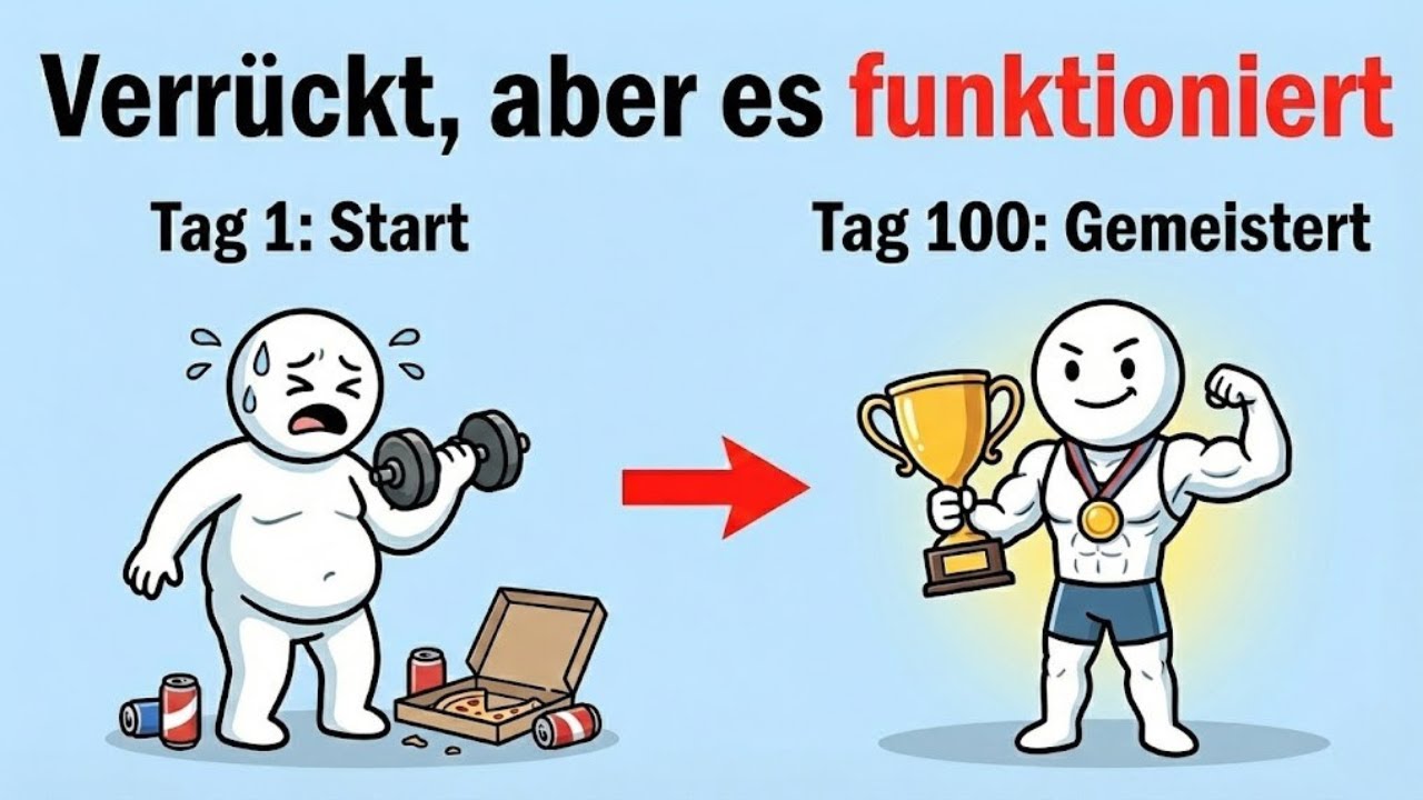 Zieh eine Sache 100 Tage durch - Das Ergebnis wird dich überraschen