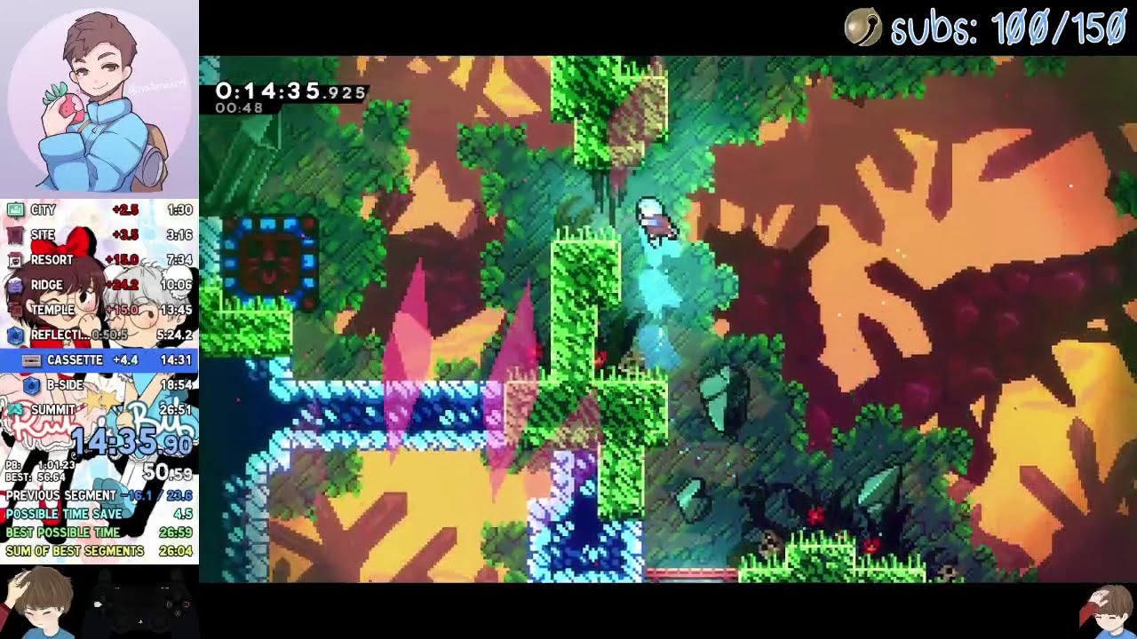 Celeste Reflection Cassette Speedrun in 