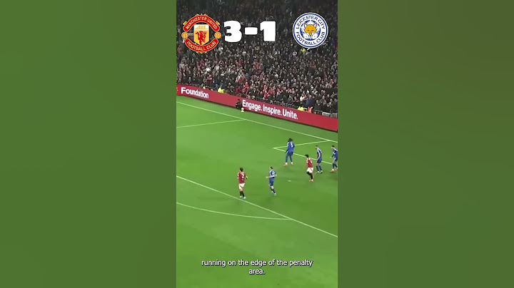 FIVE-STAR PERFORMANCE ⭐️ | Man Utd 5-2 Leicester | Highlights #shorts