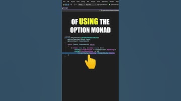 Exploring the Option Monad in C# (get rid of null)