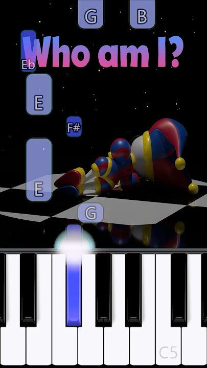 JESTER (Pomni's Song) from The Amazing Digital Circus - Black Gryph0n | Piano Tutorial