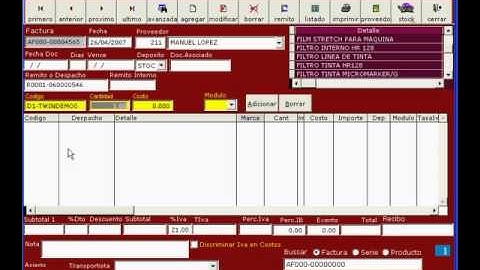 GescomPro® "Modulo Compras" (Software Facturación)