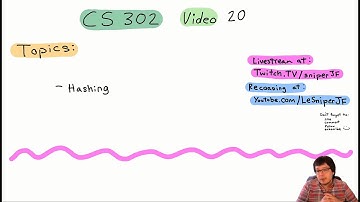 CS 302 Data Structures: Fall 2020 Video 20 Livestream