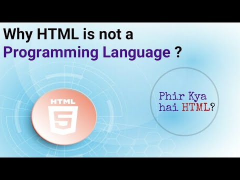 Why HTML is not a programming Languages | What is a compiler ? | what is a scripting language ?