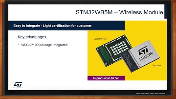 Multi-Protocol Wireless in Embedded Applications -- STMicroelectronics and Mouser Electronics