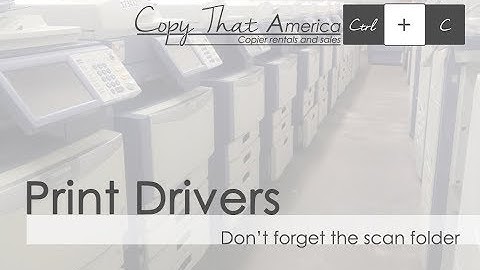 Toshiba eStudio Print Driver Installation