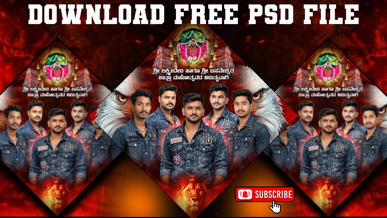 Kannada Fair Flex Design | #photoshop #flex #freepsd