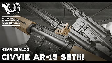 H3VR Early Access Update 112 Alpha 1 - Civvie AR Set!!!