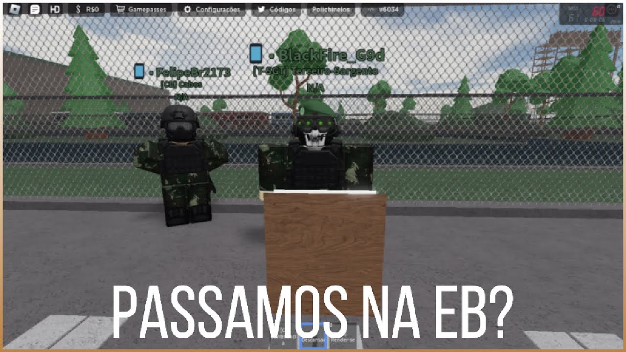 Mostrando meu EB no roblox!#Eb #exercitobrasileiro🇧🇷 #brasil