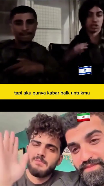 Orang Israel ketemu sama orang Iran di ome tv saling minta Maaf #iran #ometv #beritaterkini #fyp