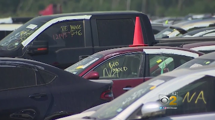 Buyers Beware: Flood Damaged Cars From Houston Hitting The Market