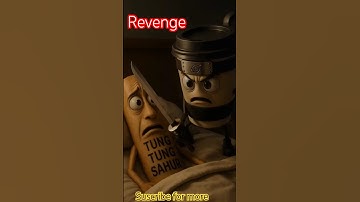 Cappuccino Assassino takes revenge on tung tung tung sahur! 😱☕ by capuchin ballerina#brainrot #edit