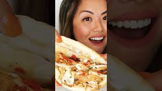 Chicken Shawarma Eating Video- Real Asmr Video Located In Description