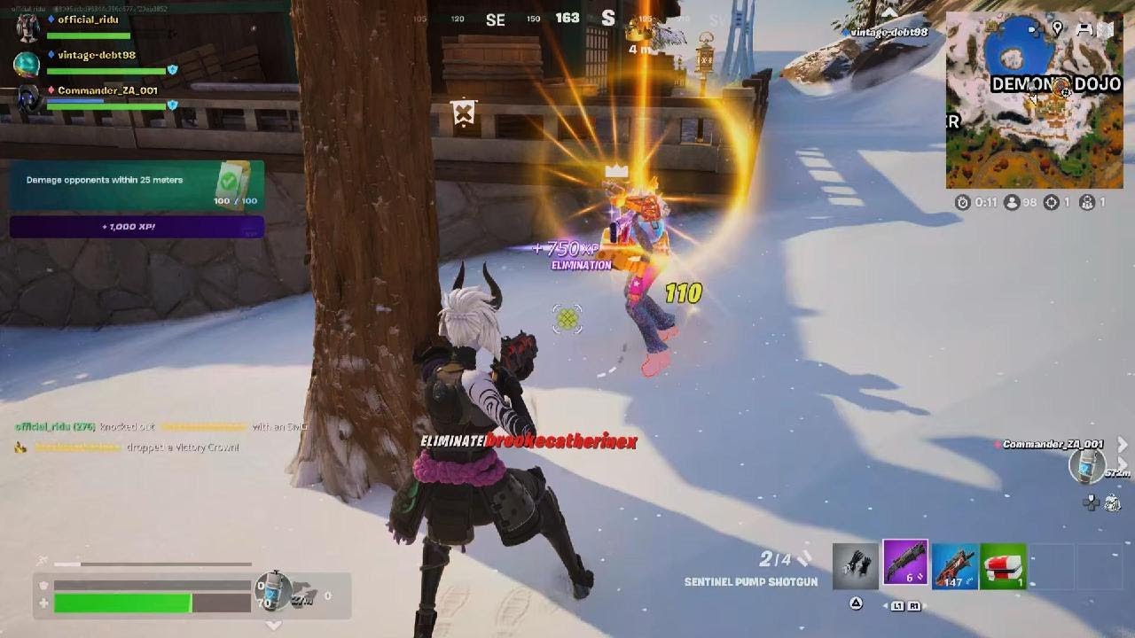Dominating the Lobby - Fortnite Chapter 6 Season 1: Demon Hunters PS5 ...
