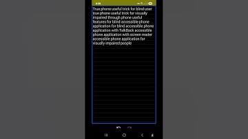 Enhance accessibility on phone app for blind smoothly increase ringtone volume useful trick