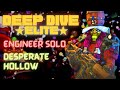 Deep rock galactic gameplay  engineer solo elite deep dive desperate hollow