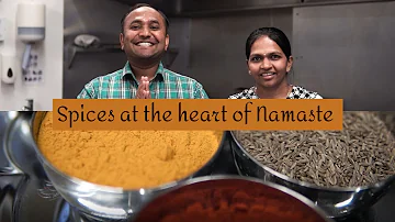 Spices at Namaste - the heart of Indian cooking