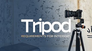 My Tripod Choice for Architecture AND Interior Photography...
