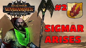 WE HUNT THE BIG BIRD! Volkmar The Grim  - Immortal Empires Campaign | Total War Warhammer 3