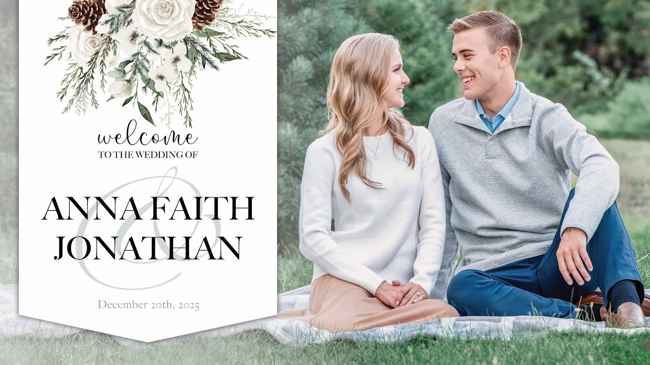 The Wedding Ceremony of Anna Faith Gillmore and Jonathan Fuller (December 20, 2025)