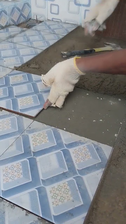 teknik pasang keramik anti copot !!! khusus kamar mandi...