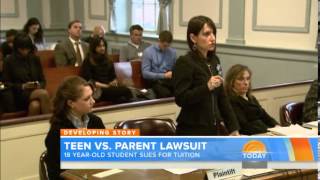 New Jersey's 18-Year-Old High School Student Sues Her Own Parents For Abuse