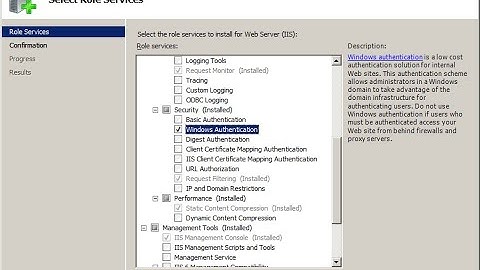 Configure Service Authentication