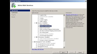 Configure Service Authentication