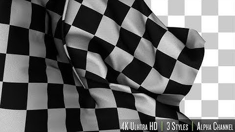 Checkered Flag Racing Transition 4K | Motion Graphics - Videohive template