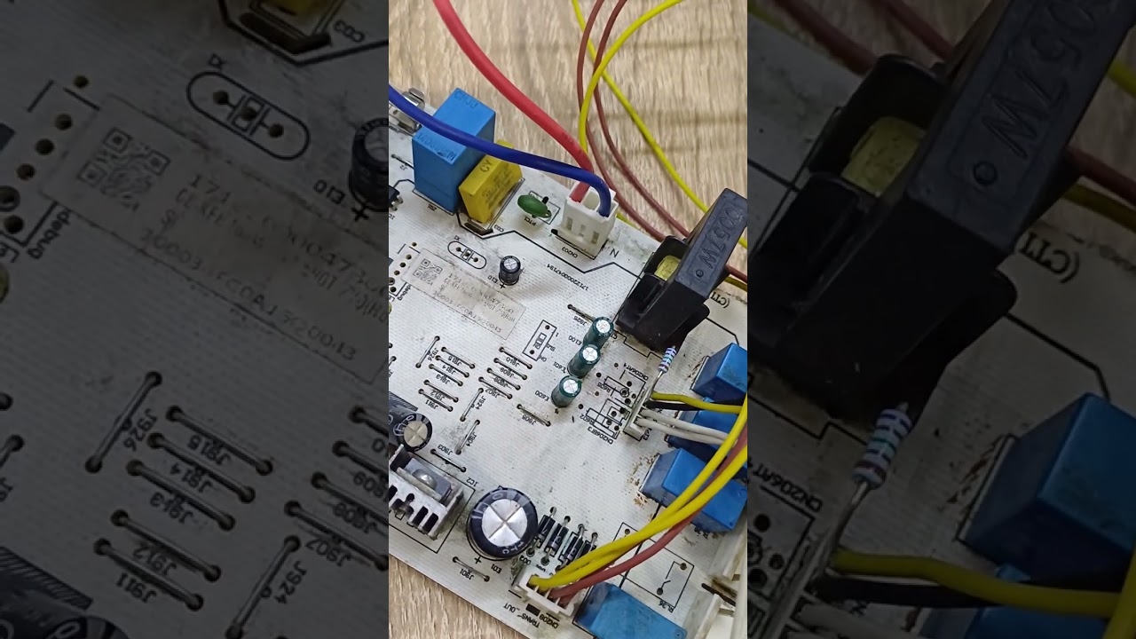 Reparation carte armoire clim Condor Problem COMPRESSEUR 