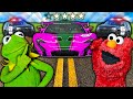 Kermit The Frog & Elmo STEAL a Super Car! (Cyber Monday)