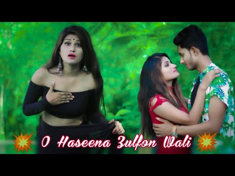 O Haseena Zulfon Wali | Romantic Cute Hot Love Story | Latest Hindi song | Ft. Billu & Preeti |