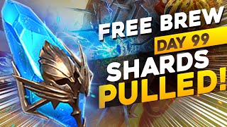 BAD IDEA PULLING MY SHARDS? WORTH IT! | DAY 99 F2P | RAID SHADOW LEGENDS