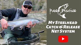 MY NET SYSTEM FOR STEELHEAD CATCH AND RELEASE - Frabill Salmon