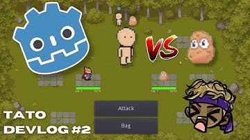 BUILDING THE BASICS OF MY FIGHT SYSTEM ! | TatoRPG Devlog #2