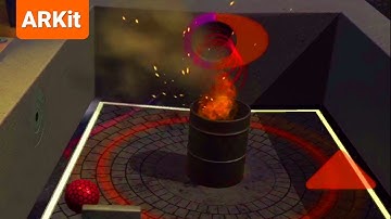 HeadSquare AR Multiplayer Game (Singleplayer mode)