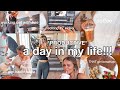 A DAY IN MY LIFE! *productive* (working out, cooking, editing, coffee at home..)