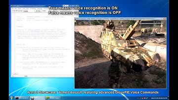 Arma 3 Armed Assault Showcase with GlovePIE Voice Commands