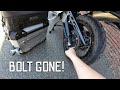 TIGER BROKE DOWN IN FIRST HOUR - Grinded Swingarm - Seattle Trip 1