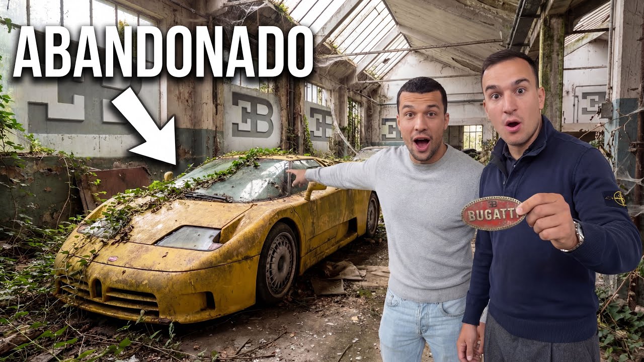 NOS COLAMOS EN LA FÁBRICA ABANDONADA DE BUGATTI