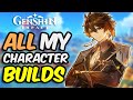 How I Built All My Characters in Genshin Impact