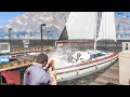 GTA 5 - Michael's Sandy Shore Armenian Gang Dock Shootout + Ten Star Escape [R.D.E 4.1.1]