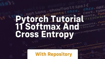 pytorch tutorial 11 softmax and cross entropy