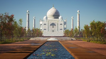 Taj Mahal - Unreal Engine 4 (No ray tracing)