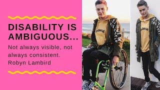 Disability is Ambiguous...[CC]