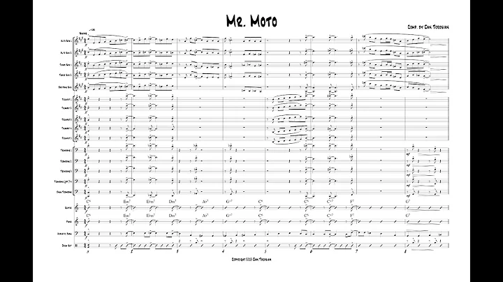 Mr. Moto - Grade 3 swing by Dan Torosian