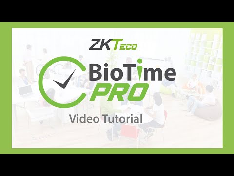 BioTime Pro Tutorial 5/25 (Agregar empleados, importar, transferir, renuncia)